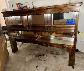 Custom Made Solid Wood King Size Headboard