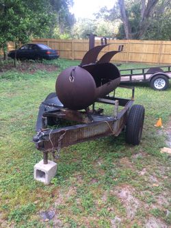 Trailer smoker