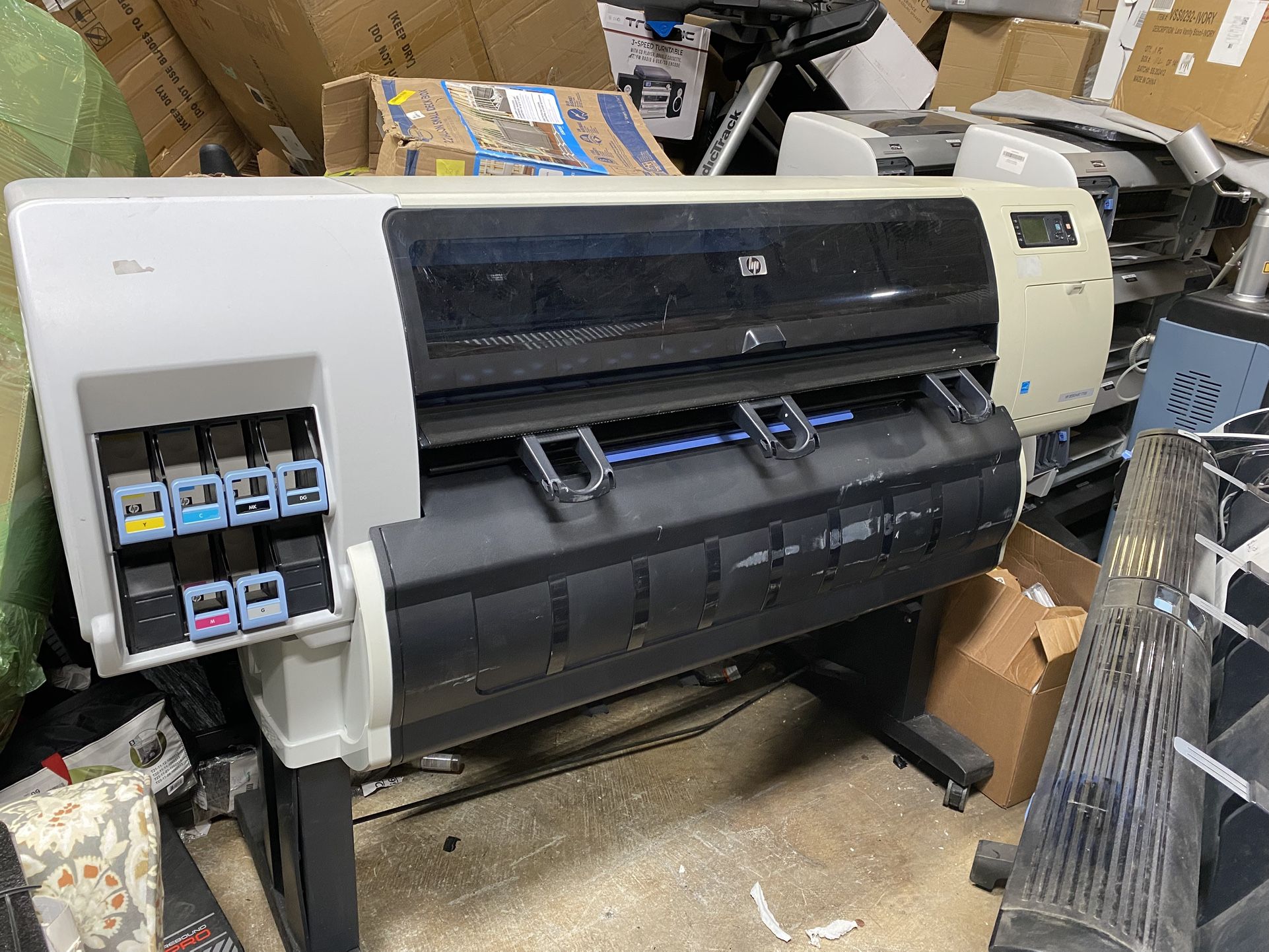 HP DesignJet T7100PS 42 inch Plotter up to 107cm 3-Roll Upgrade USB LAN (mk)