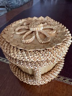 Beautiful Handmade Wicker Basket