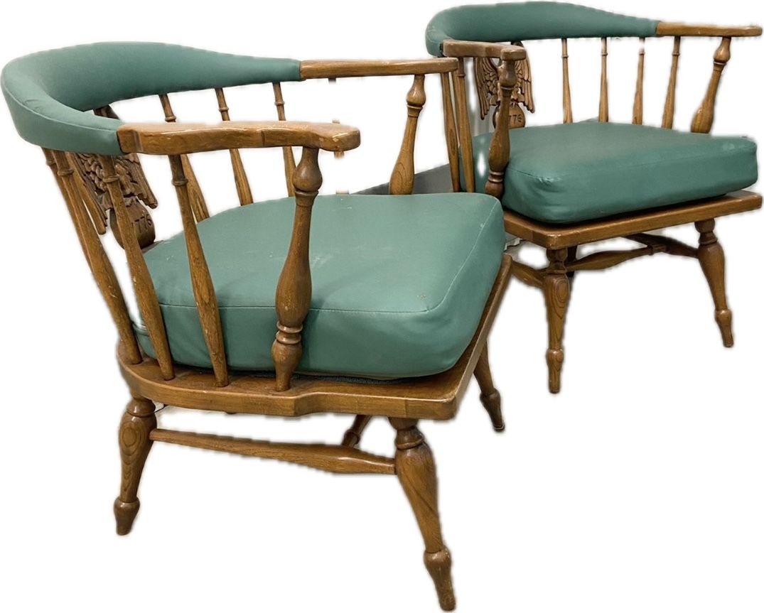 Chairs w/ American Commemorative 1776 Eagle