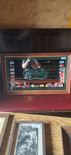 Carlsberg Bar Mirror
