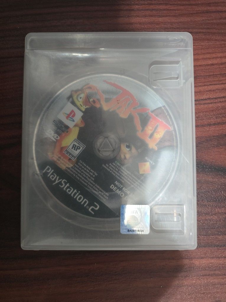 Jak 2 Demo Disc Ps2