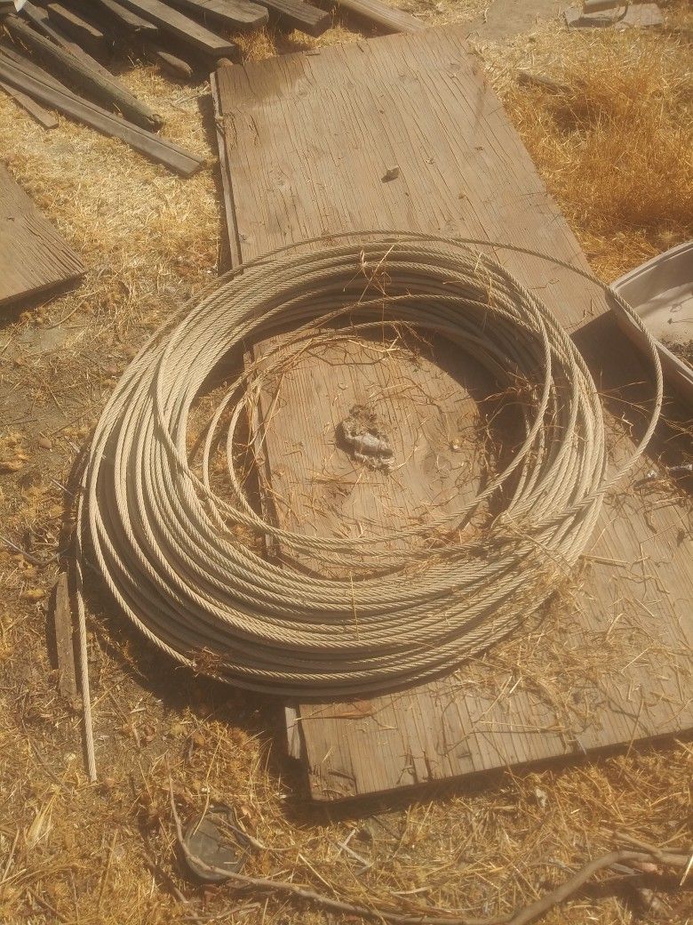 150-200ft 1/2 In Steel Cable