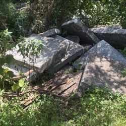 Free concrete pieces