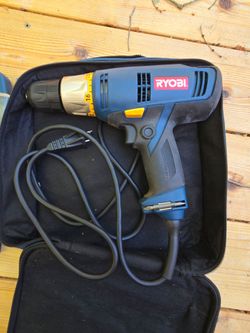 Pickup Pending Ryobi 3/8" Drill & Clutchdriver + Bits
