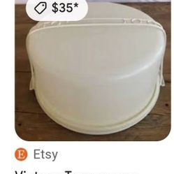 Tupperware Cake Carrier 