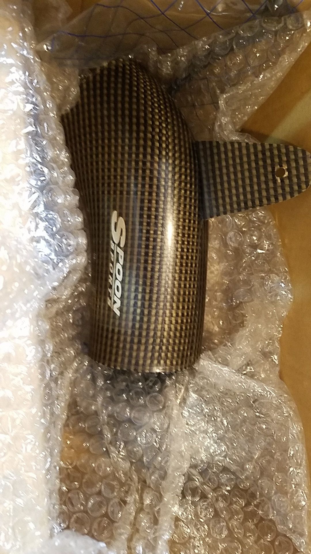Spoon sports intake arm for ek