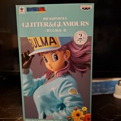 Dragon Ball BULMA Glitter Gramours II Figure Green Special Color ver BANPRESTO