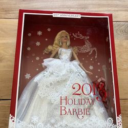 Collectors Holiday Barbie 2013 25th anniversary 
