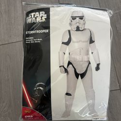 Storm Trooper costume (CHILD LARGE)