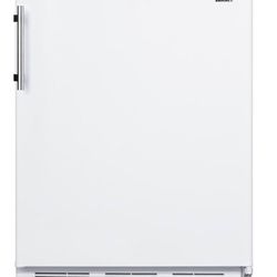 24” Wide White Refrigerator Freezer