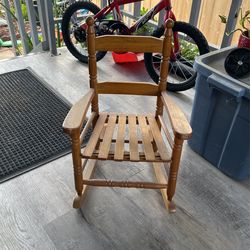 Small Kids Rocking Chair. 