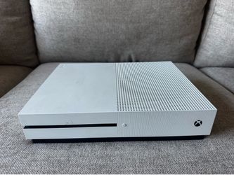 Xbox one s white console