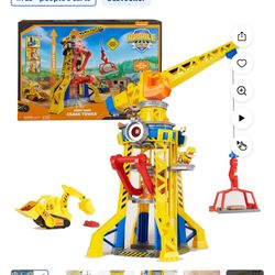 Rubble And Crew Crane Toy New In Box 