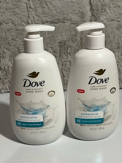 New Dove Care & Protect Antibacterial Hand Wash 2-Pack