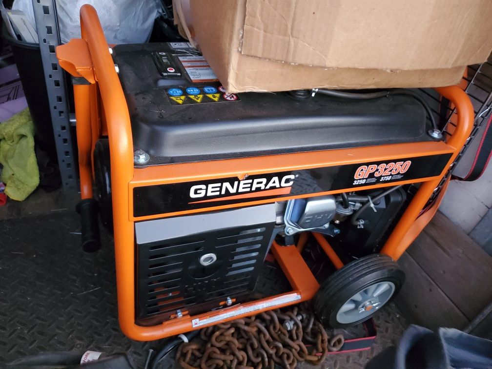 Power Generator Generac GP3250