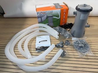 Bestway Filter Pump 1000 GPH for Above Ground Pools (contact info removed) Gal, Type III