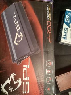 NEW SPL AMP 2300watt