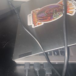 intel iris laptop with monitor