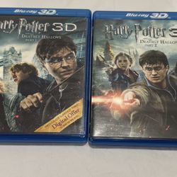 Harry Potter and the Deathly Hallows Part 1 & 2 – Blu-ray 3D Set