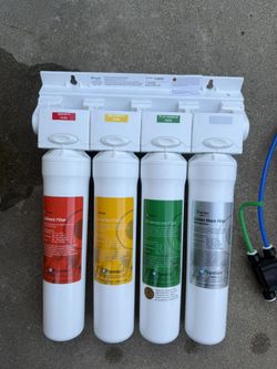 2 Week Old Reverse Osmosis Water Filtration System With 12 Filters 