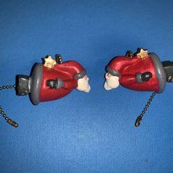 Vintage Santa Ceiling Fan Pulls