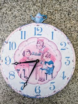 Vintage Storytime Collection Clock