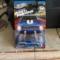 Hot Wheels Fast And Furious 69 Camaro 