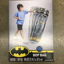 NWT Batman Bop Bag