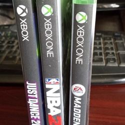 Xbox One Family And Friends Fun Games Bundle $40 With SAME DAY SHIPPING THROUGH OFFERUP 