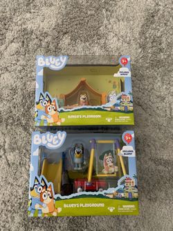 Bluey Playground and Playroom Double Pack