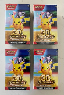 30th Celebration Booster Bundle  Pokemon