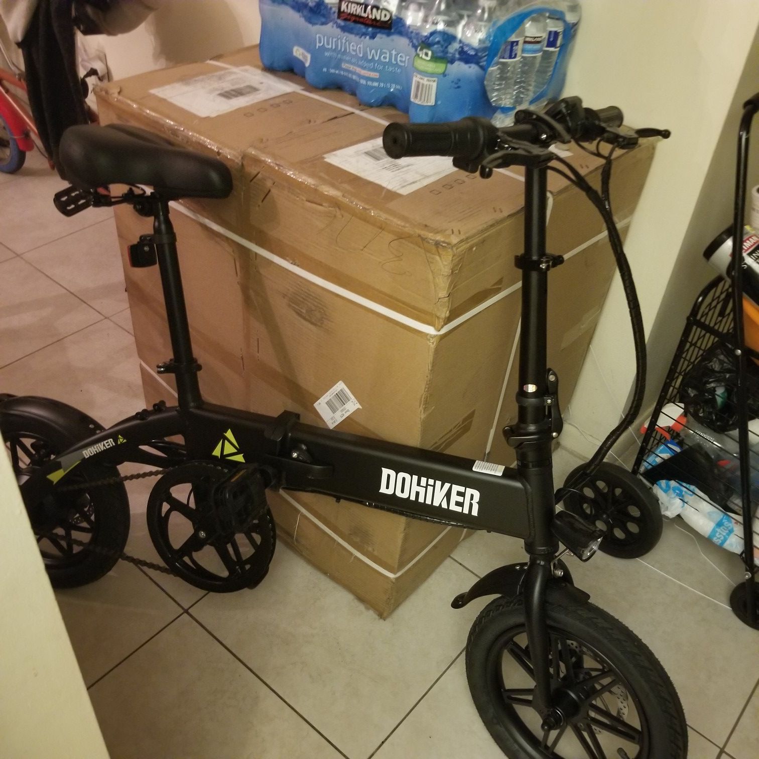 Dohiker electric bicycle,,, the best 14 inch ebike on the market for 600