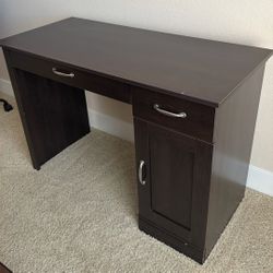Dark Brown Student Desk