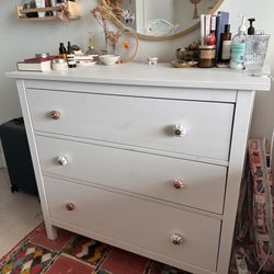 IKEA 3 drawer dresser Hemnes White