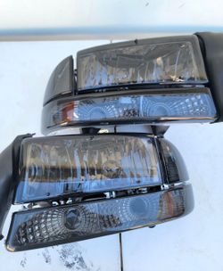 Dodge Durango Dakota Headlights Luces Focos Micas Faros Faroles Headlamps 97-04