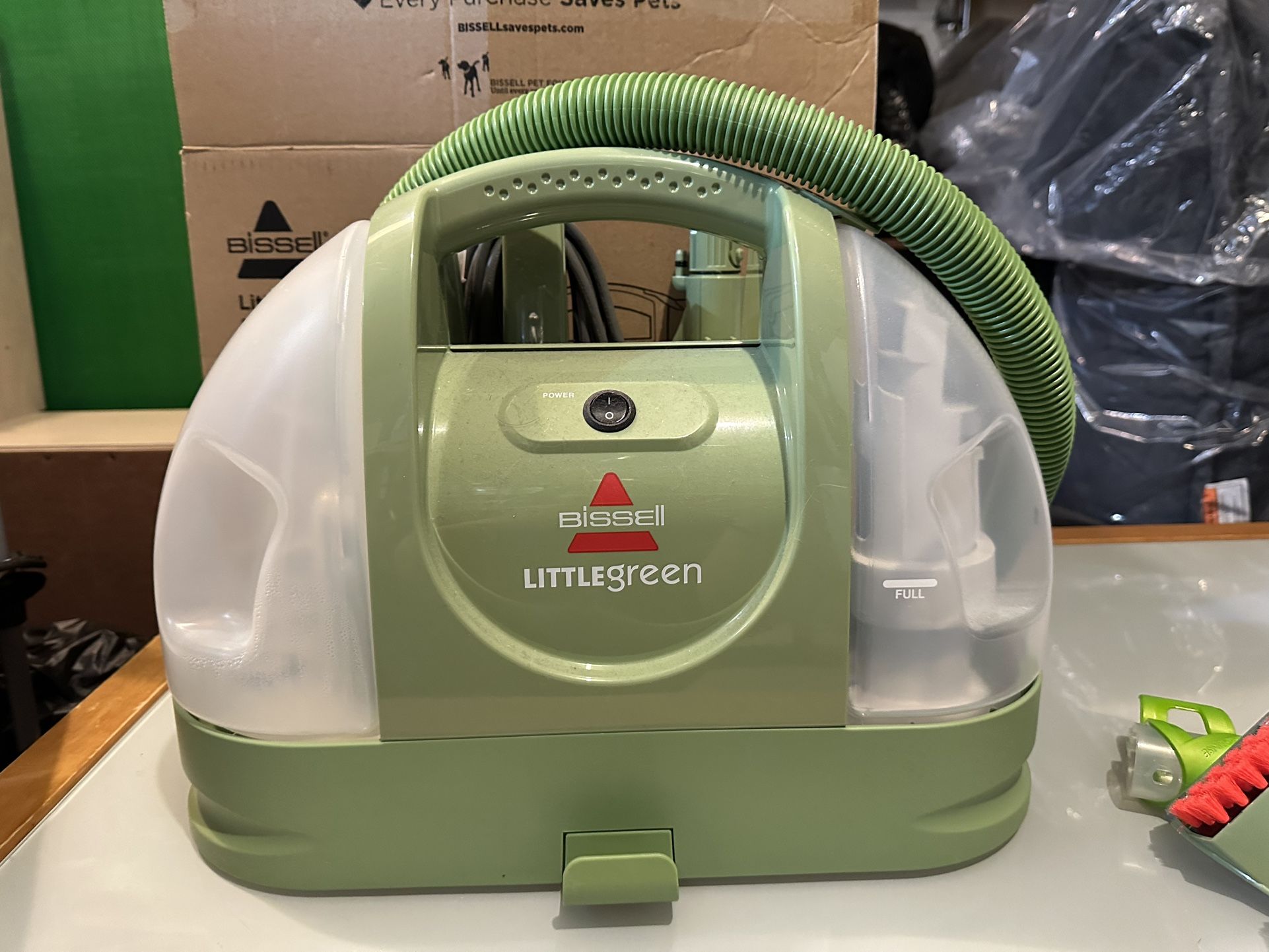 BISSELL Little Green Multi-Purpose Portable Carpet and Upholstery Cleaner