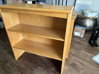 Drawer Chest and Shelf Storage (wood)