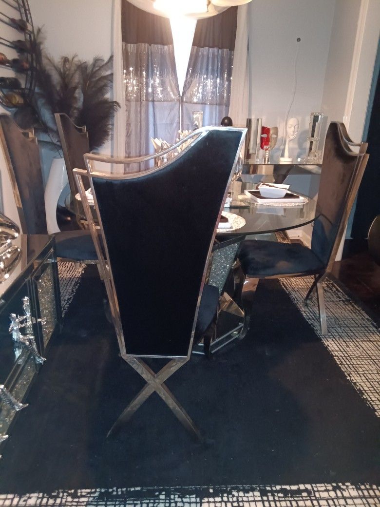 Beautiful Velvet Dining Room Chairs