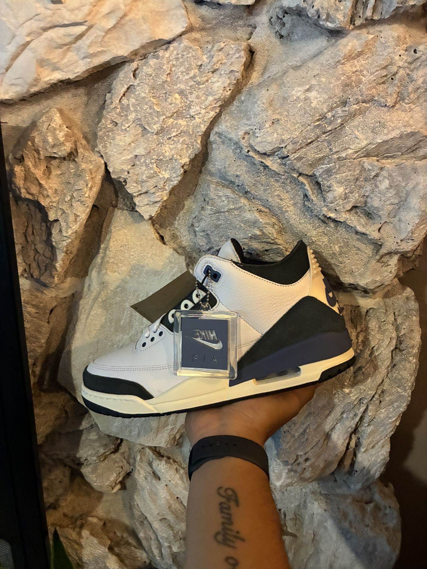 Jordan 3 A Ma Maniere Blue Diffused Sz 10.5