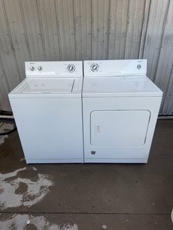 Admiral By Whirlpool washer and gas dryer