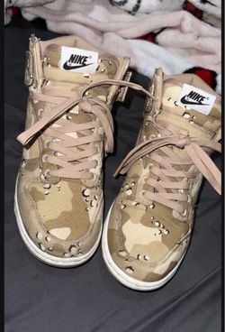 Women’s Nike camo dunks