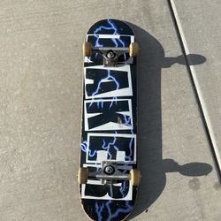 Baker Lighting Blue Skateboard 