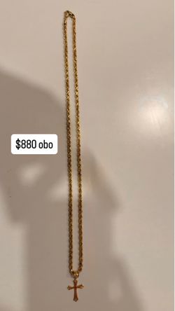 Gold necklace
