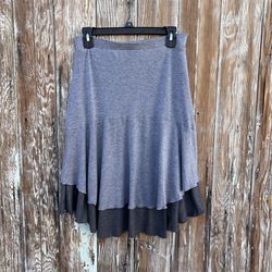 Light/dark Grey Jersey Skirt 
