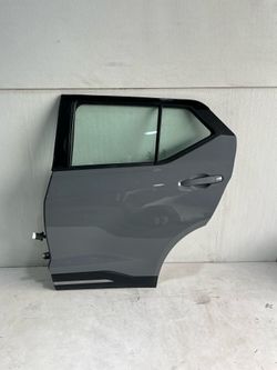 (6799) 18-24 Nissan Kicks Left Rear Door 2018 2019 2020 2021 2022 2023 2024