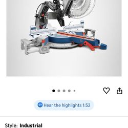 Bosch 12” Compound Mitre Saw