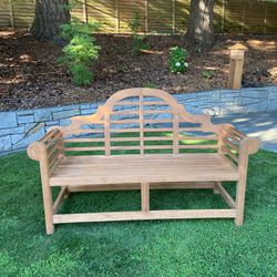 Teak Patio Garden Benches (new)