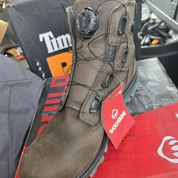 WORK BOOTS STEEL TOE NEW IN THE BOX